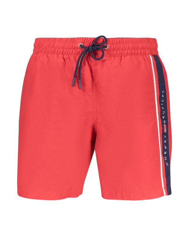 Red Polyamide Swimwear