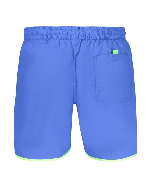 Blue Polyamide Swimwear