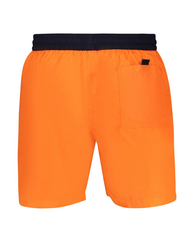 Orange Polyamide Swimwear