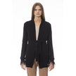 Black Wool Women Cardigan