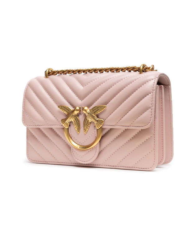 Powder Pink Love One Mini Shoulder Bag