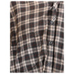 Brown Cotton Pattern Shirt