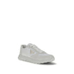 White Recycled Polyamide Athletic Sneakers