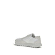 White Recycled Polyamide Athletic Sneakers