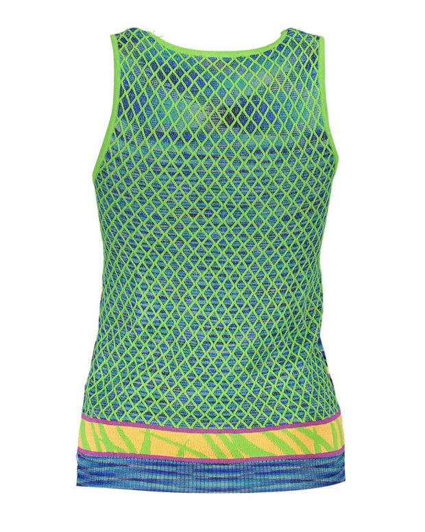 Green Cotton Tank Top