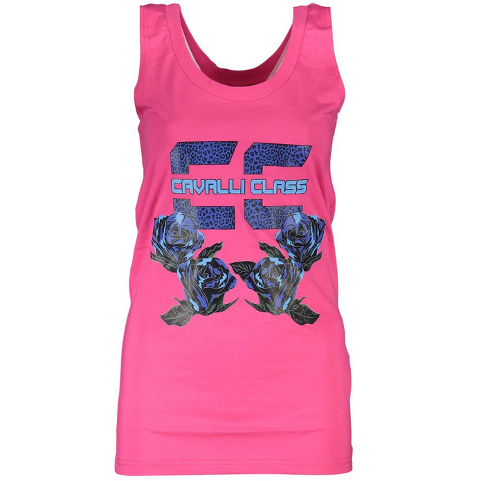 Pink Cotton Tank Top