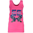 Pink Cotton Tank Top
