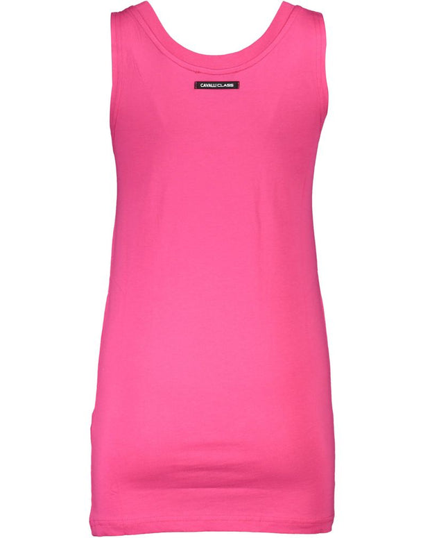 Pink Cotton Tank Top