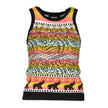 Black Cotton Tank Top