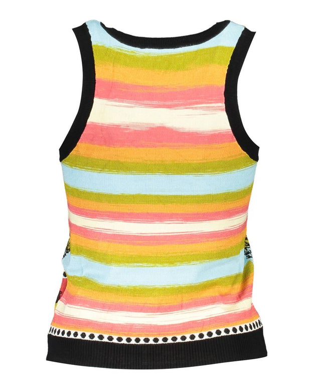 Black Cotton Tank Top