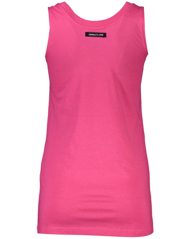Pink Cotton Tank Top