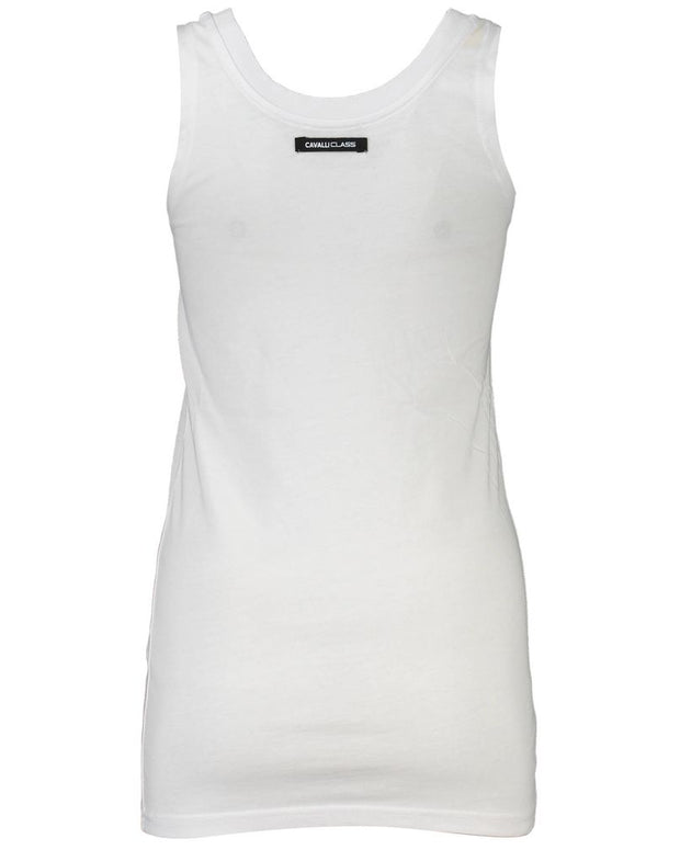 White Cotton Tank Top