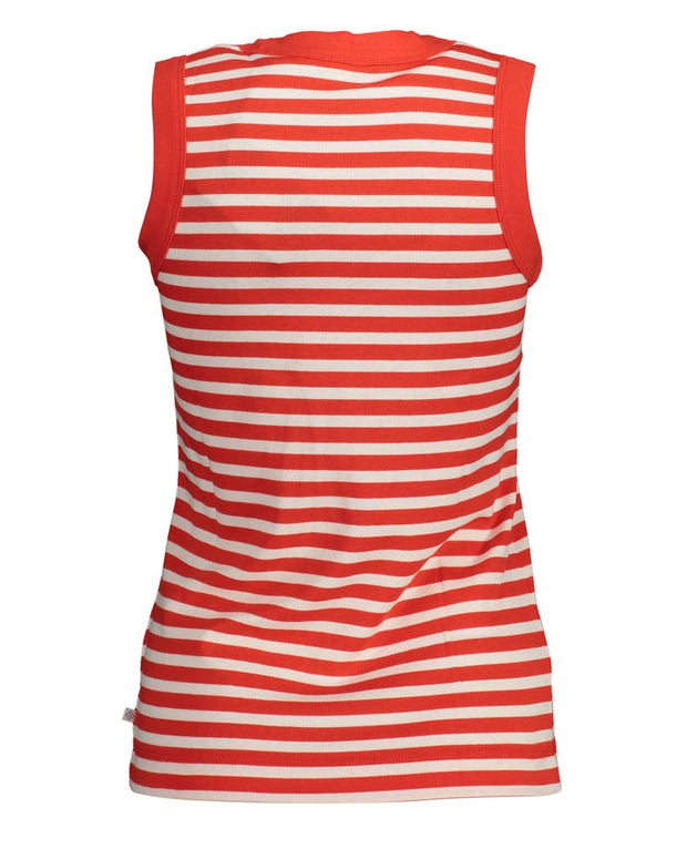 Red Cotton Tank Top