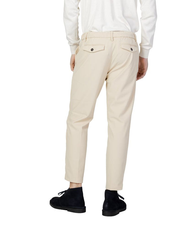 Beige Nylon Pant