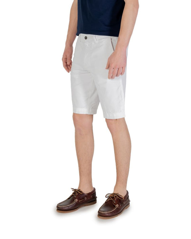 White Cotton Bermuda