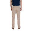 Beige Cotton Skinny Pant