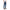 Blue Cotton Skinny Pant