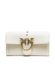 White Leather One Simply Love Mini Bag