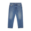 Blue Cotton Relaxed Fit Jean