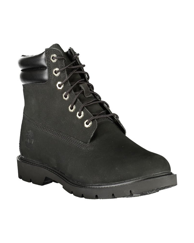 Black Polyester Ankle