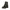 Black Polyester Ankle