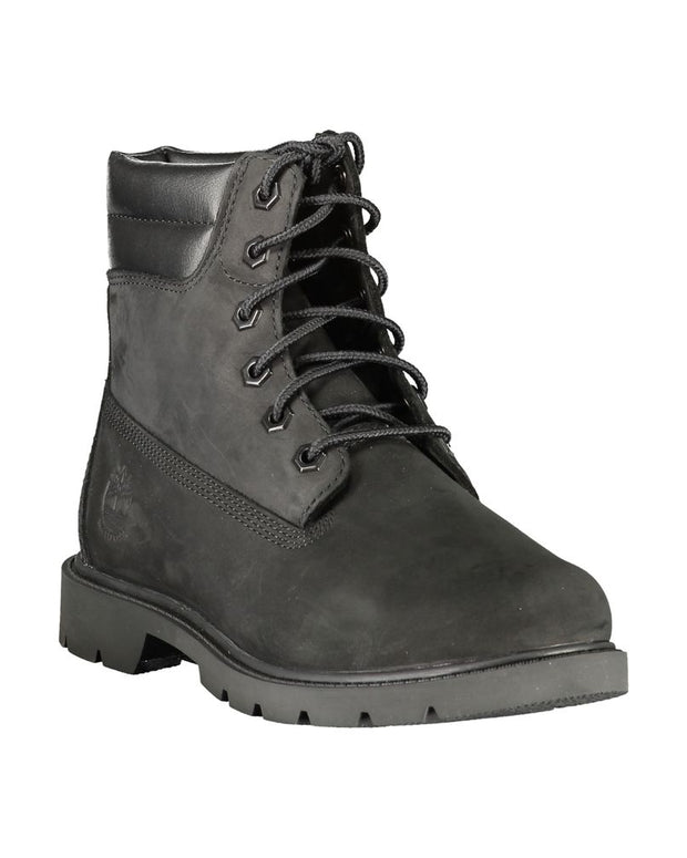 Black Polyester Ankle