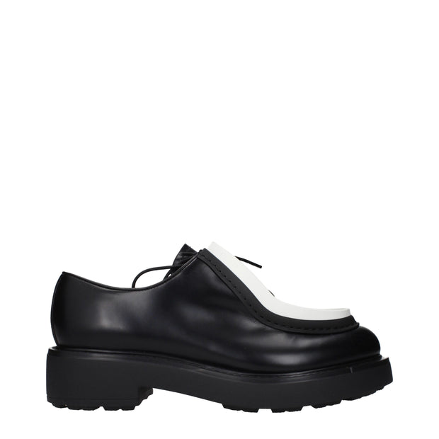 Black Leather Oxfords And Derbies