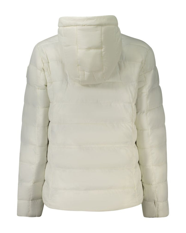 White Polyamide Jackets & Coat