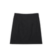Black Cotton Two-Piece Suit