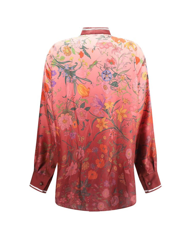 Silk floral Shirt
