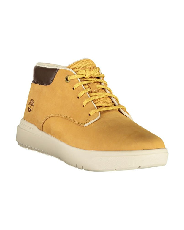Brown Leather Men Sneaker