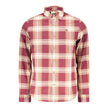 Red Cotton Men Shirt