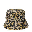 Beige Cotton Bucket Hat
