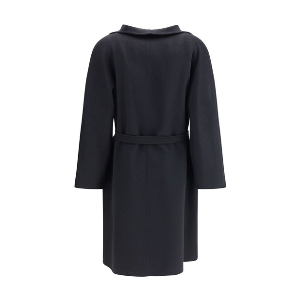 Black Cashmere Coat