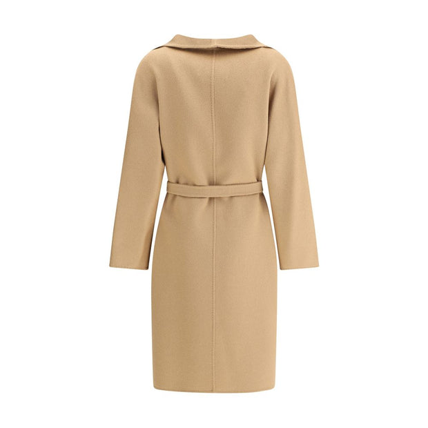 Beige Cashmere Coat
