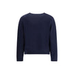 Blue Cotton Sweatshirt