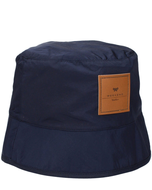 Blue Polyamide Bucket Hat