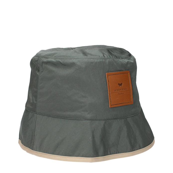 Green Polyamide Bucket Hat