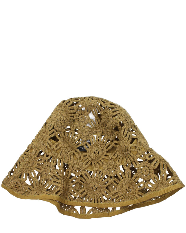 Green Polyester Bucket Hat