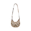 Beige Polyester Handbag