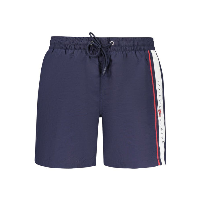 Blue Polyamide Swimwear