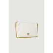 Cream Leather Clutch Bag