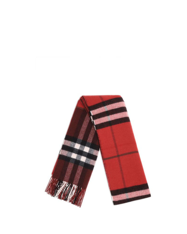 Cashmere Check Scarf