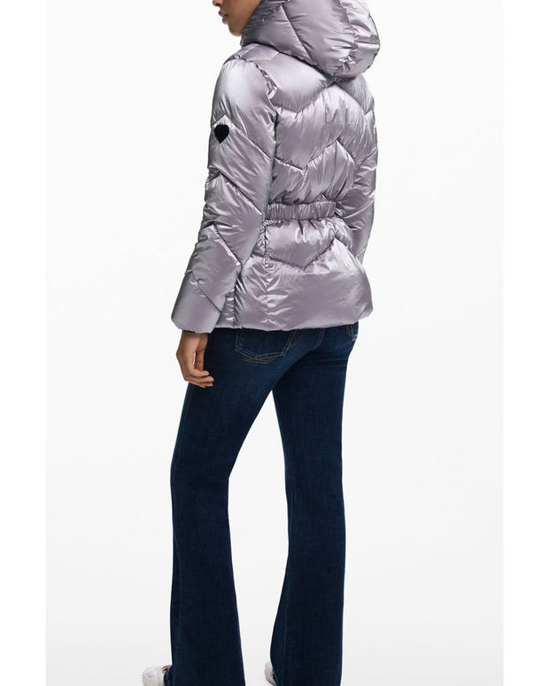 Pink Polyethylene Women Jacket