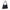 Black Polyethylene Women Handbag