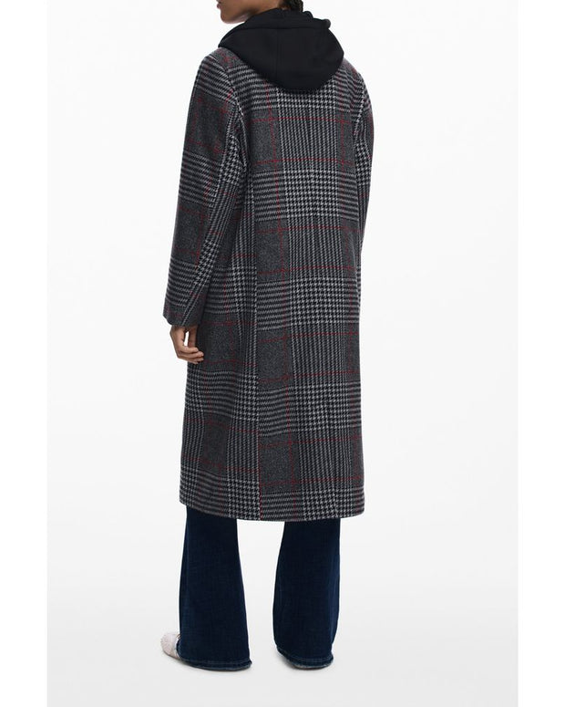 Gray Wool Women Coat
