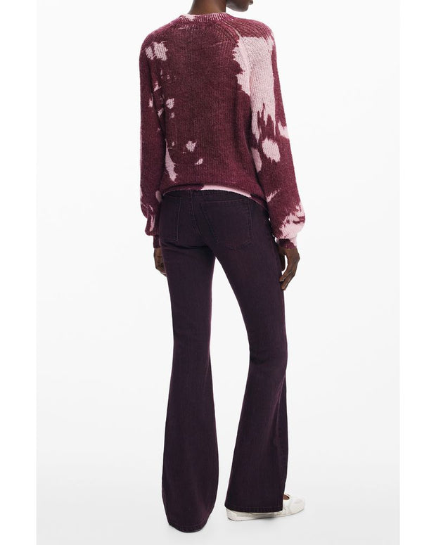 Pink Wool Women Sweater
