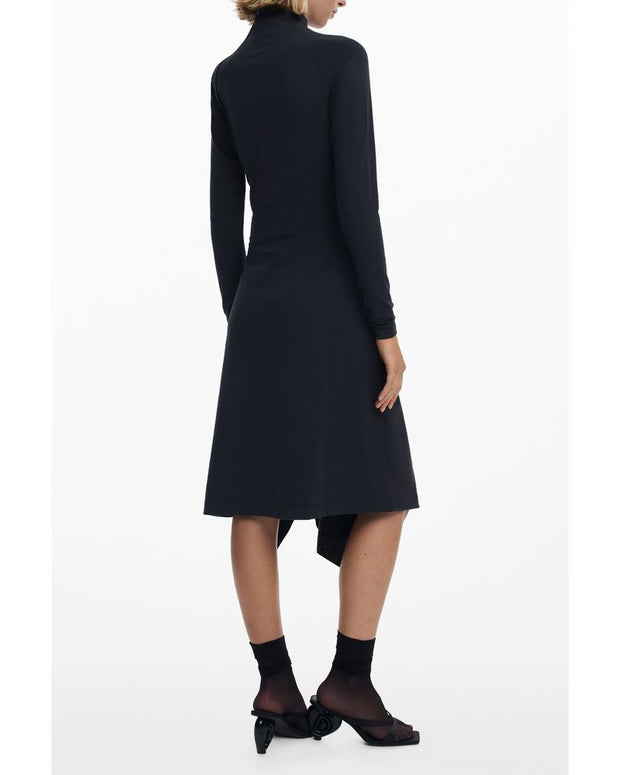 Black Cotton Women Dress