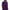 Purple Polyester Women Shirt