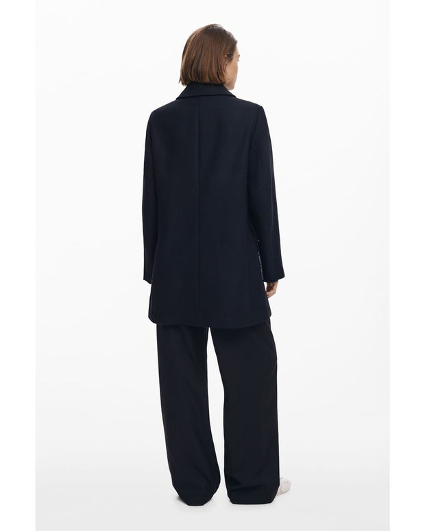 Black Cotton Women Jacket